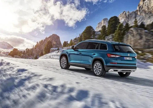 Skoda Kodiaq Scout, a Ginevra il SUV mostra le doti da off-roader