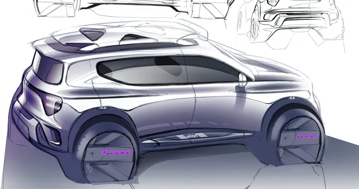 Smart #5, prima occhiata al nuovo SUV. Debutto al Salone di Pechino