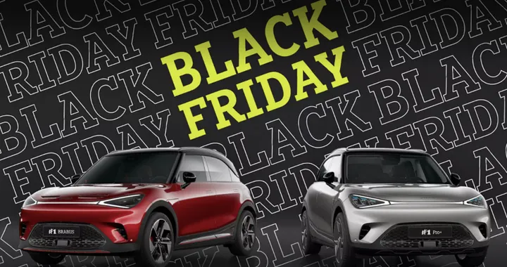 Smart, è arrivato il Black Friday: sconti e promozioni per Smart #1 e #3